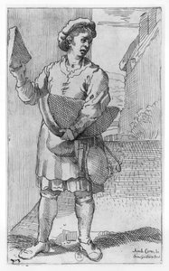 El vendedor de queso parmesano de Annibale Carracci